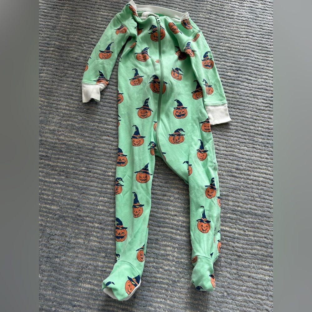 The Beaufort Bonnet Company Green Halloween Pajamas